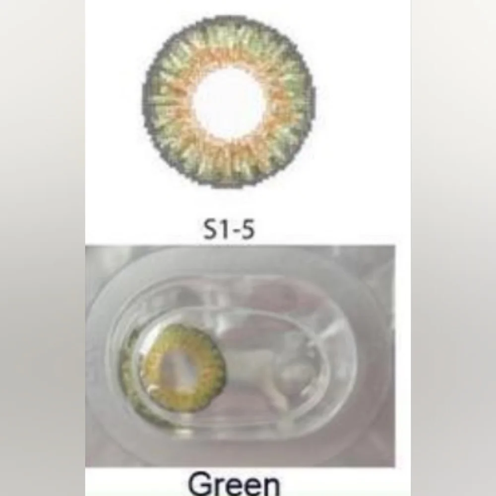 Makeup for eye green